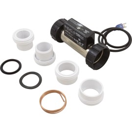 BALBOA WATER GROUP Hydro Quip PH301-15UP Universal In-Line 120V 1500 Watt Pressure 3ft Cord & Plug