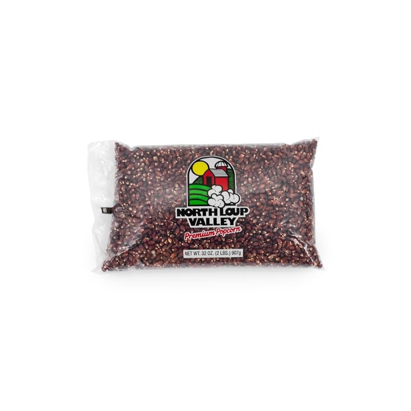 Popcorn County USA | Red Un-Popped Popcorn Kernels | Rich