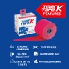 TIGERTAPES K Tape - Black Kinesiology Tape (5cm x 7.5m)