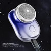 Electric Mini Beard Trimmer for Men USB Rechargeable Waterproof Portable