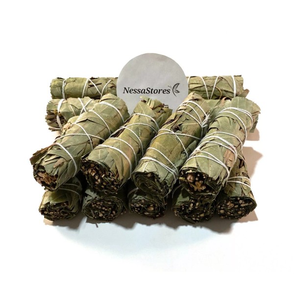 NESSASTORES - Bay Leaves Smudge Stick 4" Bundle (3 pcs)