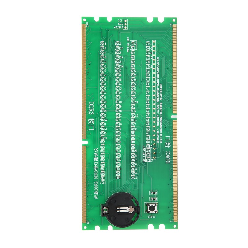 Computer Memory Tester DDR2 DDR3 2 in 1 PCB Material