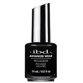 IBD Advanced Wear Pro Lacquer, Black Lava, 0.5 Fluid Ounce