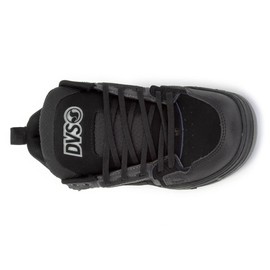 DVS Men's Comanche Skate Shoe, Black Reflective Charcoal New Black, 12