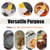 Honsva Silicone Dish Scraper to Kitchen Cleaning for Pans, Pots,