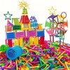 Random Color & Shape Magic Wand Building Block Set, 200pcs/set