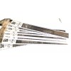 B & H Lot of 10 Stainless Steel 12" Non-Skid