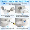 Xastro Upgraded RV Toilet Flush Pedal Replacement for Dometic 300/310/320/321