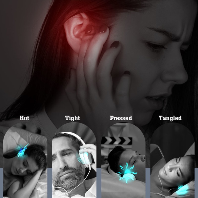 dura MOBI Pillow Speaker Sleeping Bone Conduction BT5.0 Timer T-Flash