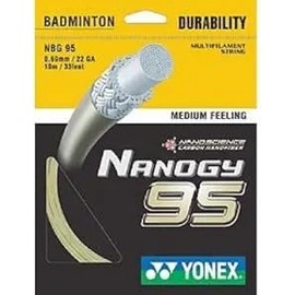 YONEX Nanogy 95 Badminton String Set (Cosmic Gold)