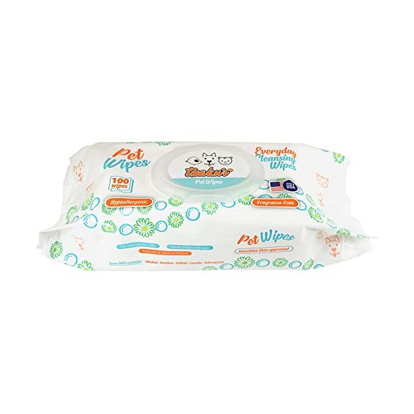 Txakur pet Wipes for Dogs and Cats Hypoallergenic Natural Products