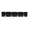 Harbour Housewares Wooden Wall Mount Coat Rack - 4 Foldaway
