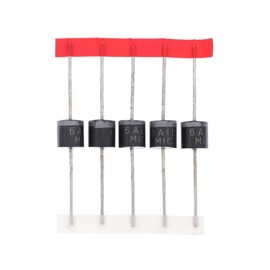 HUABAN 20PCS 6A10 Rectifier Diodes 6A 1000V R-6 Axial 6 Amp 1000 Volt