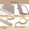 HAKATA NO MORI LEATHER Genuine Leather, Double-sided, Clear, ID Card