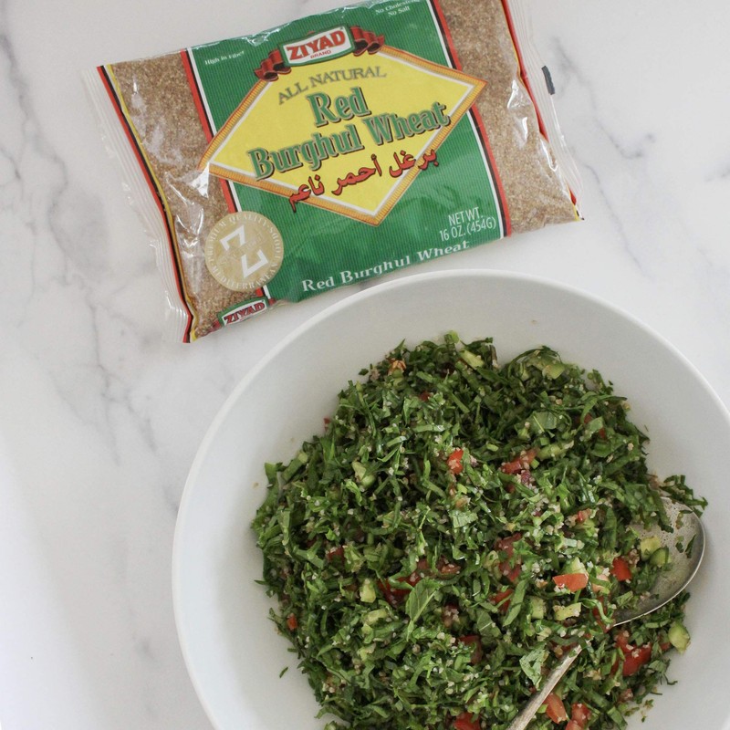 Ziyad Red Burghul, 100% All-Natural, Bread Filler Perfect for Bread