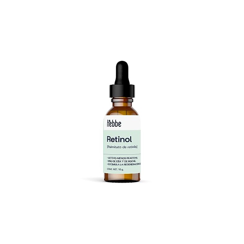HEBBE - Retinol 10g | Combate Envejecimiento | Regula Producción
