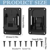 SHUOHONG Pack of 4 Wall Mount Tool Holder for Makita
