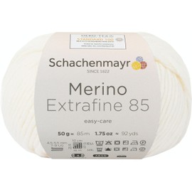 Schachenmayr Merino Extrafine, 85 9807554, hand knitting yarn, 10 x 10 x 7 cm