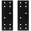 eoere 2 PCS Flat Splice Plate Bracket for 8x8 Lumber,