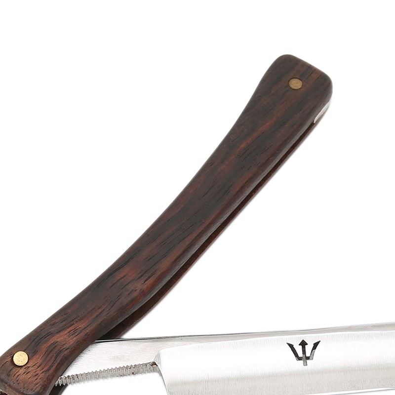 Men Manual Shaving Blade Holder Folding Shaving Knife Rack with