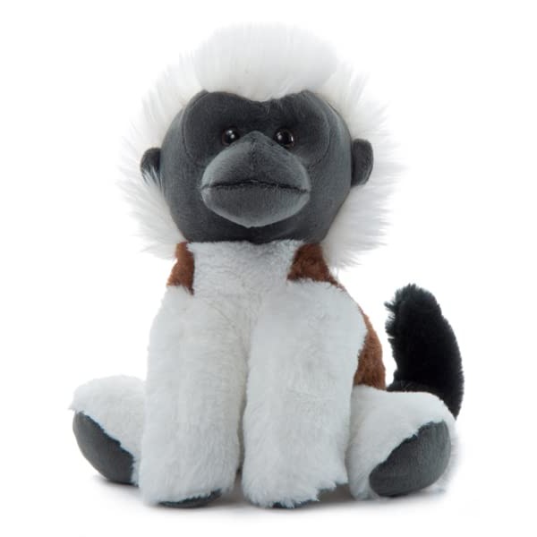 The Petting Zoo Cotton Top Tamarin Stuffed Animal Plushie, Gifts