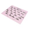 Wig Extension Holder Board Acrylic 22 Stainless Steel Clips Hair
