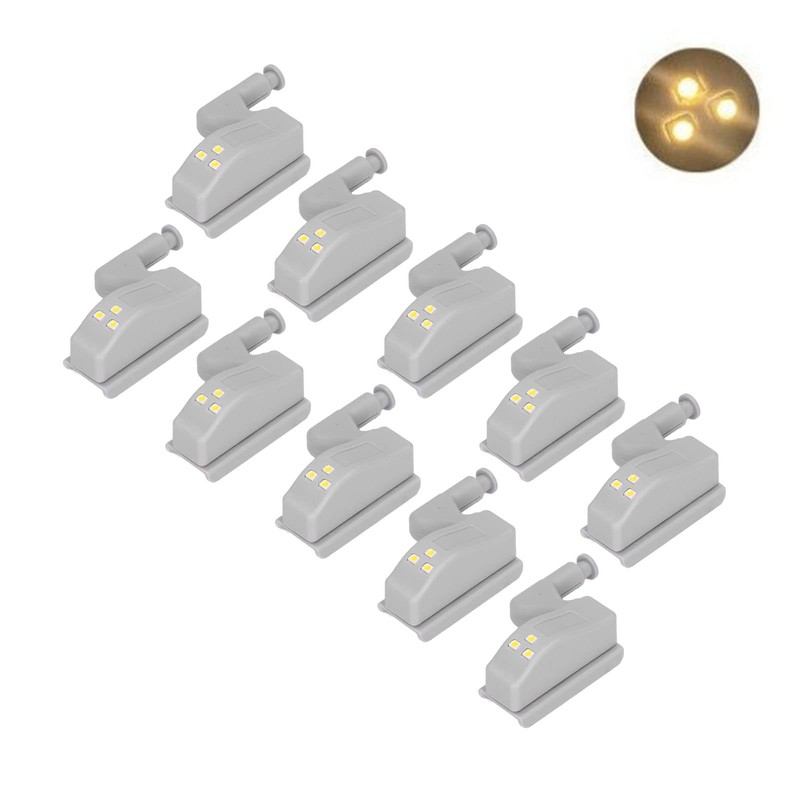 Tyenaza Pack of 10 Smart Touch Switch Sensor Light, LED