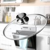 KADAX Pot Lid Handle, Plastic and Stainless Steel Fireproof Lid