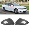 2pcs Carbon Fiber Style Rearview Wing Mirror Cover Cap
