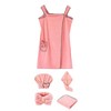 5Pcs Bath Towel Wrap Set Hair Drying Cap Headband Princess