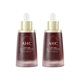 AHC Capture Solution Signature Revital Ampoule 50ml x2 / AHC 캡처 솔루션 시그니처 리바이탈 앰플 50ml x2