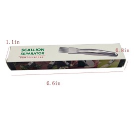 TECHTONGDA Kitchen Gadget Scallion Slicer Shredder Scallion Knife Scallion Separator