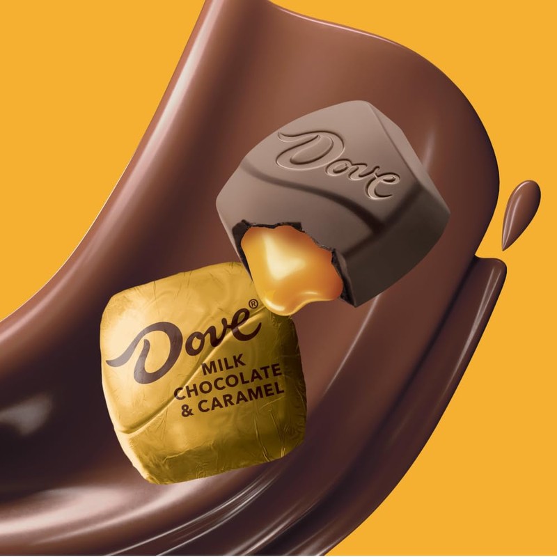 DOVE PROMISES Milk Chocolate & Caramel Candy, 12.67 Oz Large