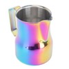 Milk Frother Cup 350ml 304 Stainless Steel Pointed Mouth Foaming