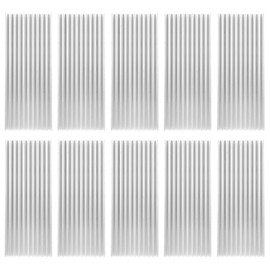 10pcs Aluminium Heatsink, 40 x 8 x 100 mm Radiator Cooling Fin, for Router, Motherboard, Board, CPU, Transistor, etc.