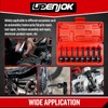Upenjok 8-Pieces 1/2" Drive Impact XZN Triple Square Bit Socket