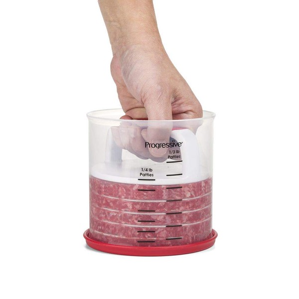 Prepworks by Progressive Perfect Burger Press Set, Press and Store
