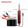 Chazcool Power Circuit Probe Tester, 6-24V DC Circuit Tester, Test