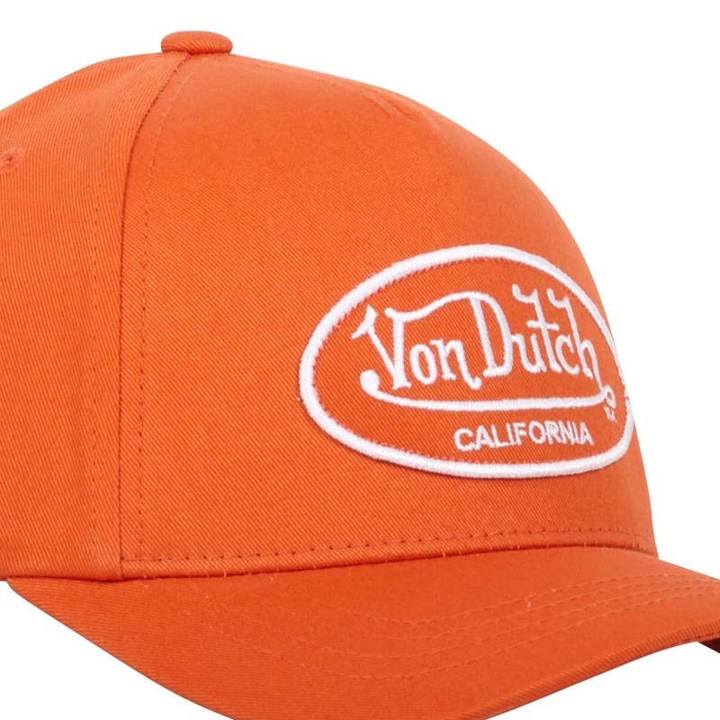Von Dutch Mens Womens 100% Cotton Baseball Cap Lof Adjustable