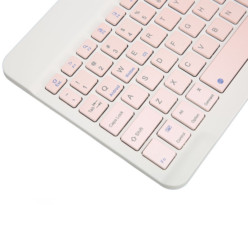 78 Key Wireless Bluetooth Keyboard 32.8ft Ergonomic Ultra Thin Silent