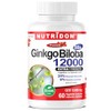 Nutridom Nutridom Ginkgo Biloba 12000 mg C Extra Strength 24%