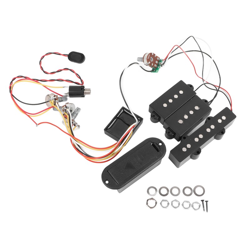 Electric Bass Pickup Excellent Audio Output Preamp Wiring Circuit Guitar