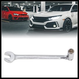 Hihaha 10mm Swivel Head Combination Socket Spanner Wrench Auto Repairing Tool Durable Material