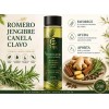 2 Shampoo Natural Romero Acelera Crecimiento Cabello Brillo