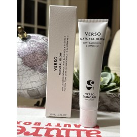 VERSO NATURAL GLOW WITH BAKUCHIOL & VITAMIN C FULLSIZE 1.3 OZ NIB Sealed! C3