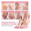 Kit Spa Pies De 5 Profesional Exfoliante Hidratante Pedicure