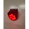 Set of 2 Solar Motion LED Rotating Light, Motion Sensor,