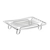 Stainless Steel Wire Bar Soap Dish, Draining Sponge Holder, Countertop