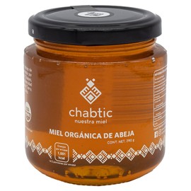 Miel de abeja Chabtic 100% orgánica, Chiapas México - 290g