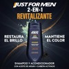 Just For Men Shampoo y Acondicionador 2 en 1 Revitalizante